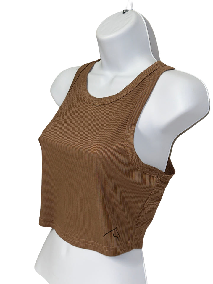 Women's Versatile Solid Crop Tank Top