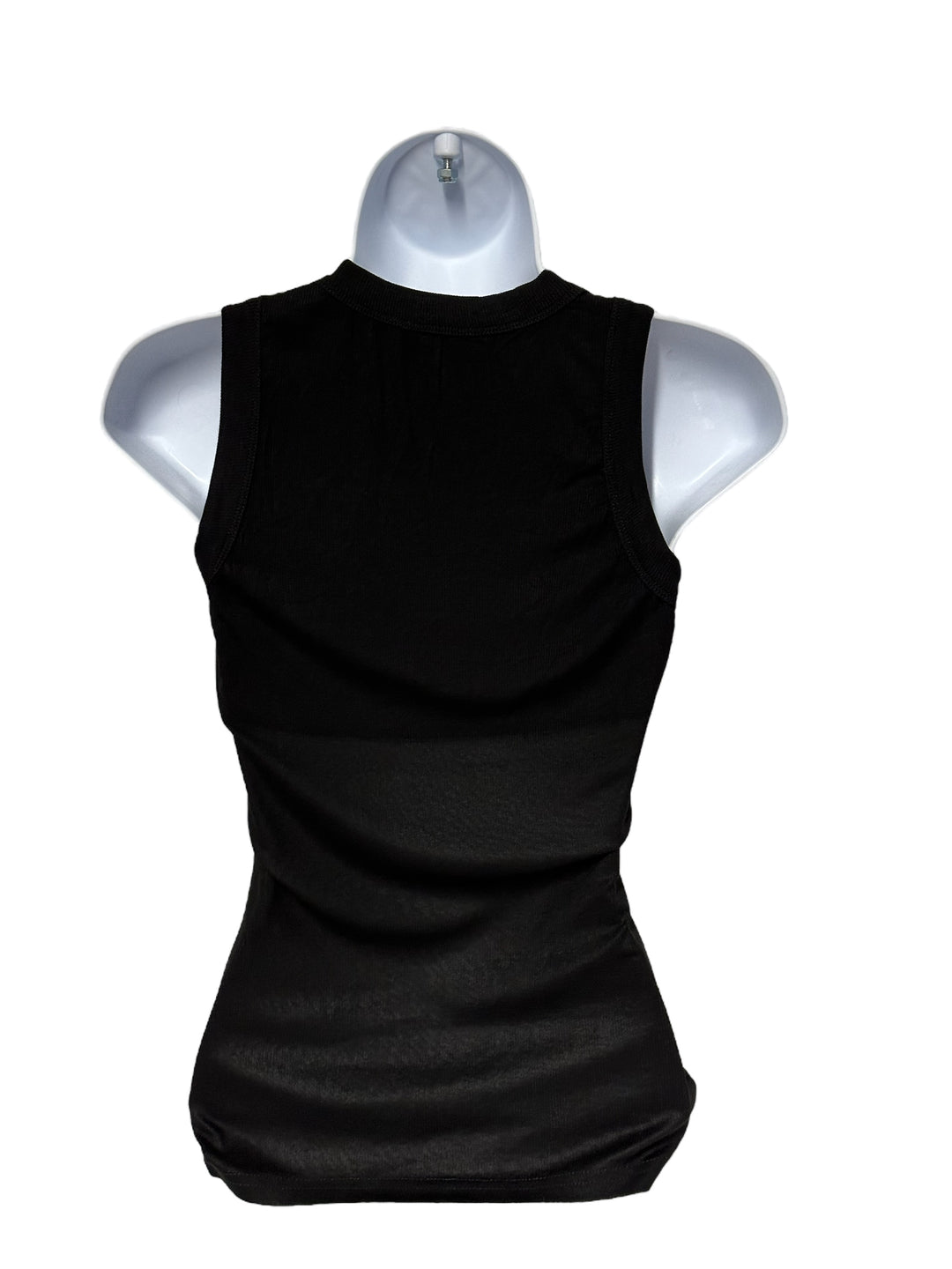 Women's Ribbed Crew Neck Tank Top