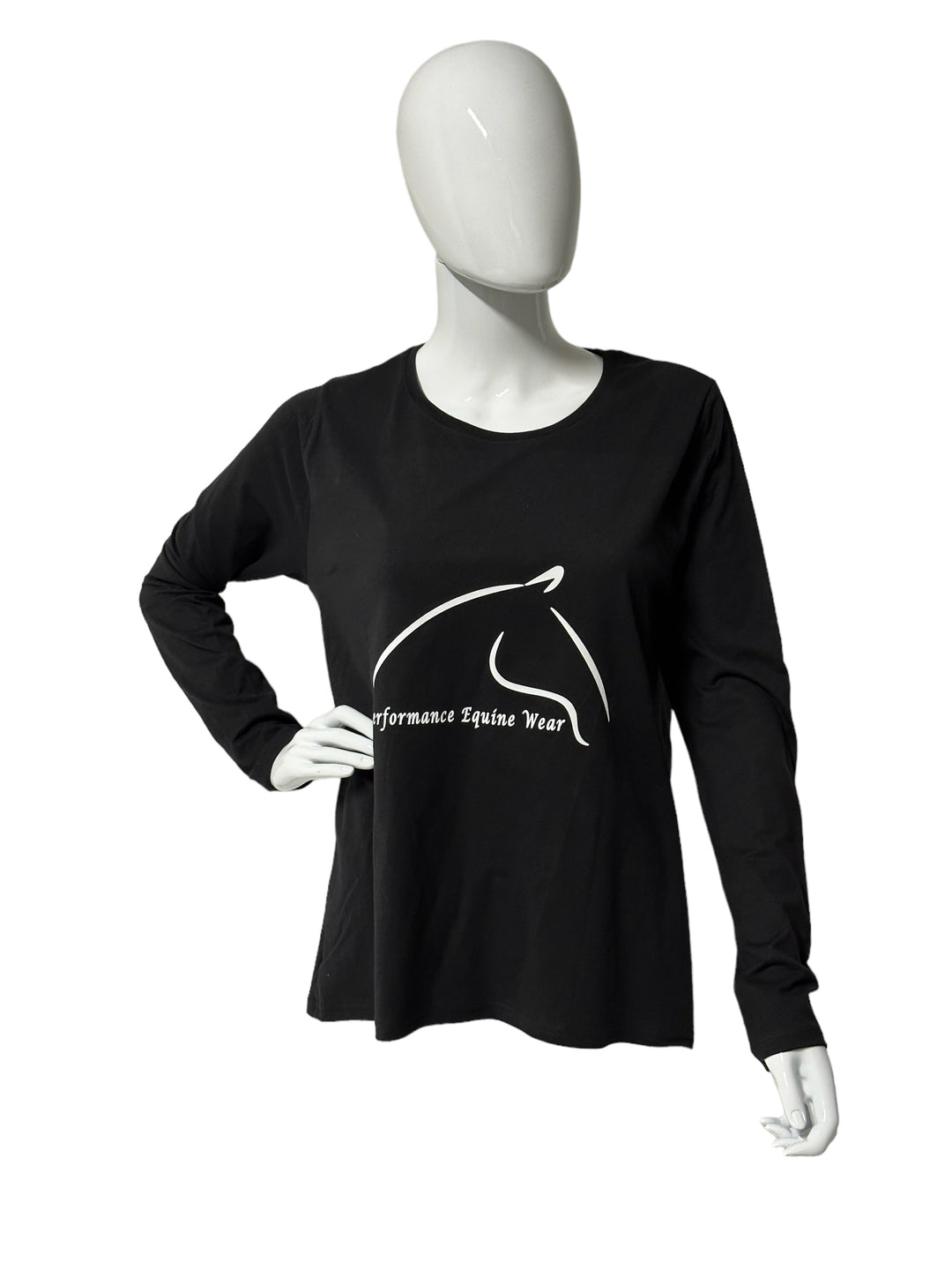 Women's Hanes Perfect-T Long Sleeve Scoop Neck T-Shirt