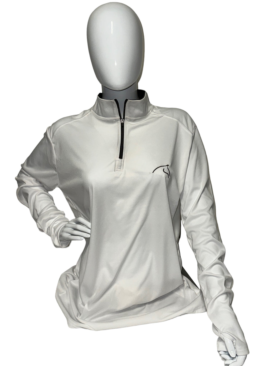 Women's Performance Quarter-Zip Long Sleeve Pullover