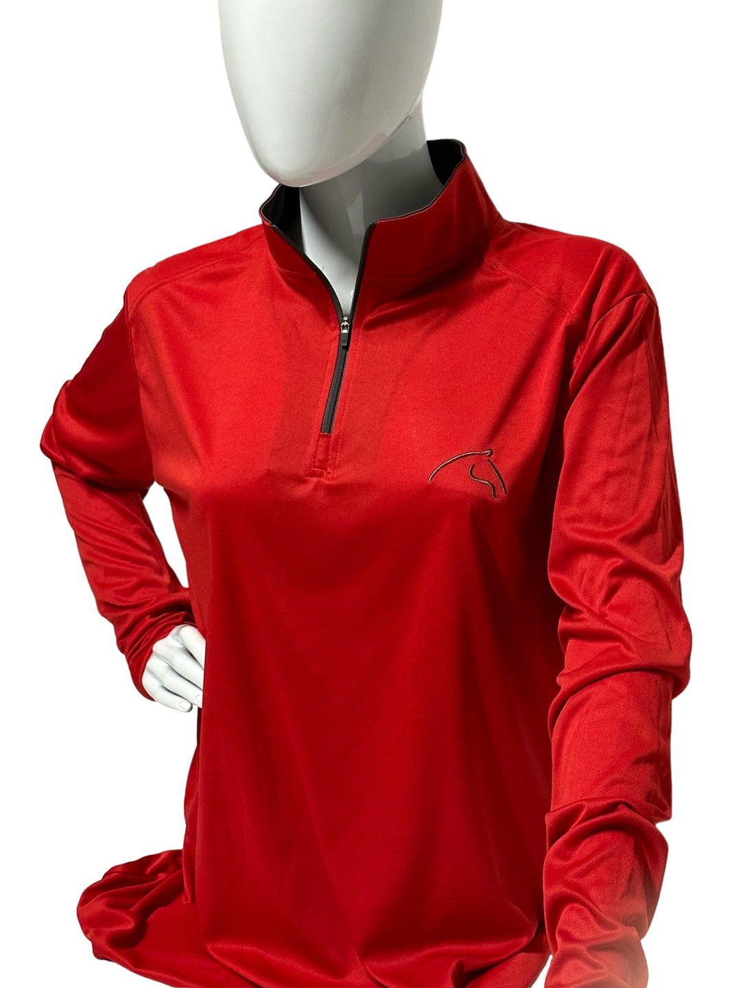 Women's Performance Quarter-Zip Long Sleeve Pullover